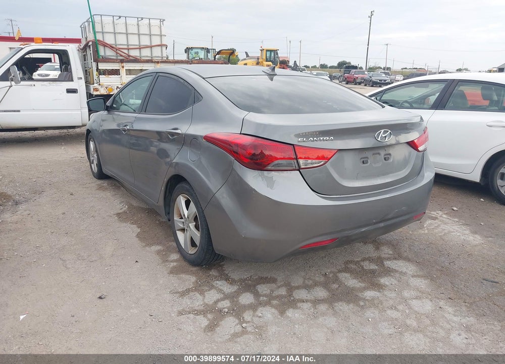 2013 HYUNDAI ELANTRA GLS VIN: 5NPDH4AE9DH209323