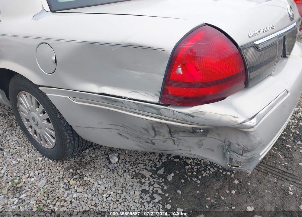 2008 MERCURY GRAND MARQUIS GS VIN: 2MEFM74V38X608538