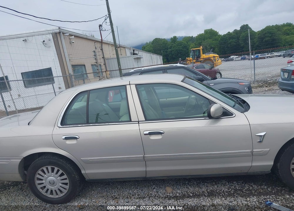 2008 MERCURY GRAND MARQUIS GS VIN: 2MEFM74V38X608538
