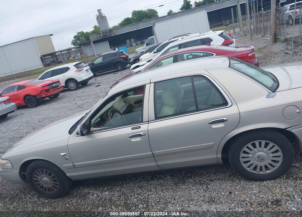 2008 MERCURY GRAND MARQUIS GS VIN: 2MEFM74V38X608538