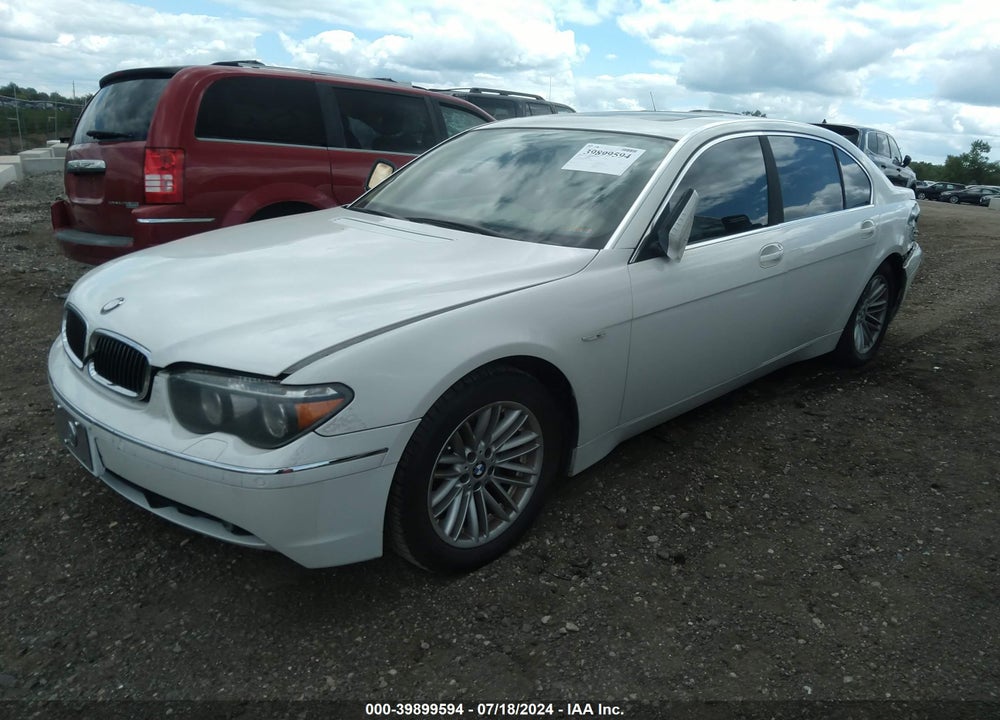 2004 BMW 745LI VIN: WBAGN63494DS51323