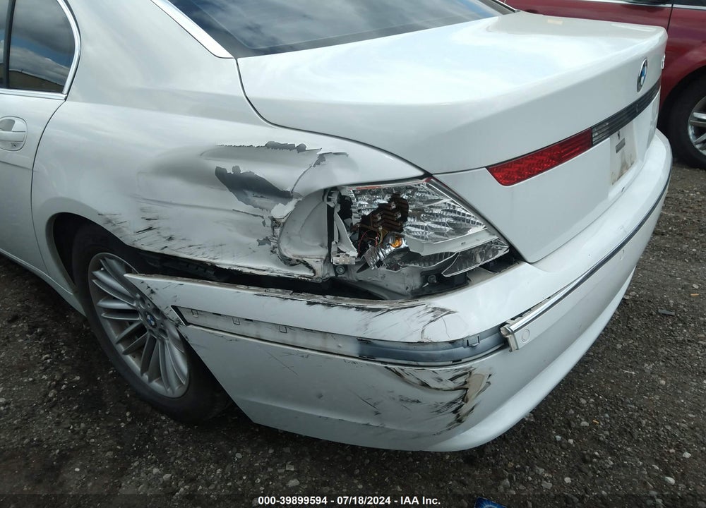 2004 BMW 745LI VIN: WBAGN63494DS51323