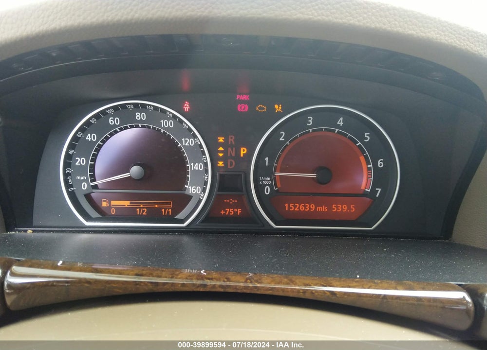 2004 BMW 745LI VIN: WBAGN63494DS51323