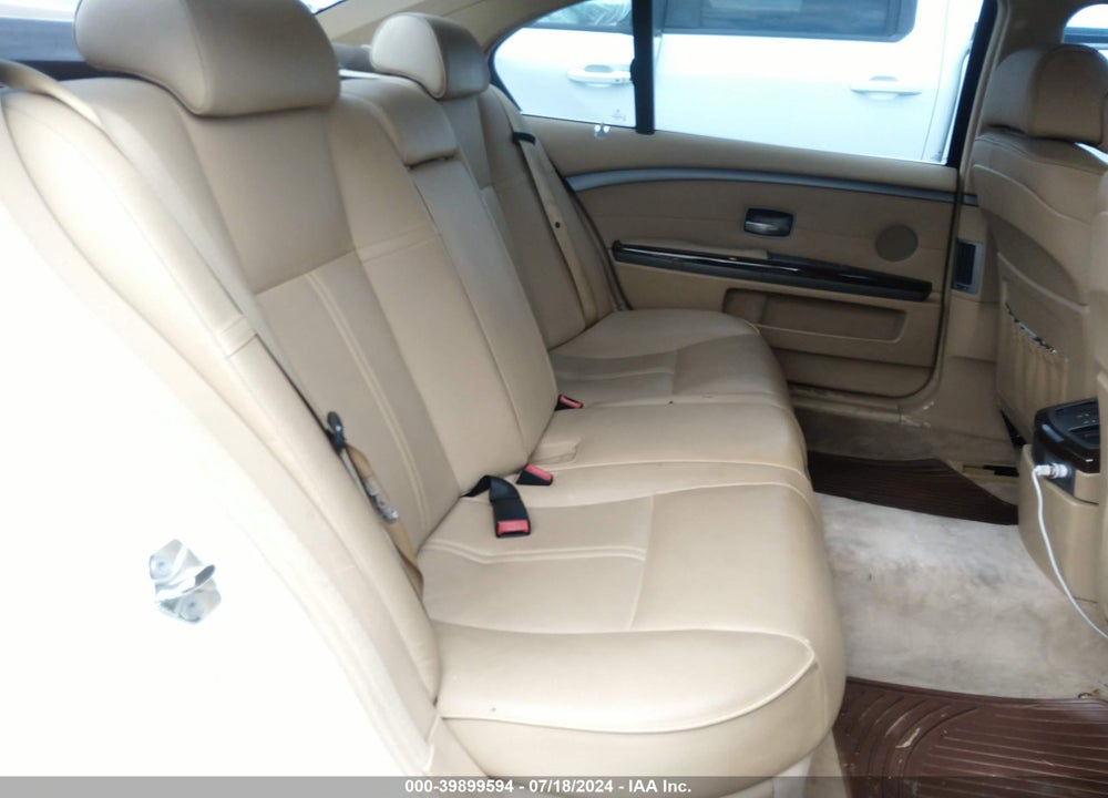 2004 BMW 745LI VIN: WBAGN63494DS51323
