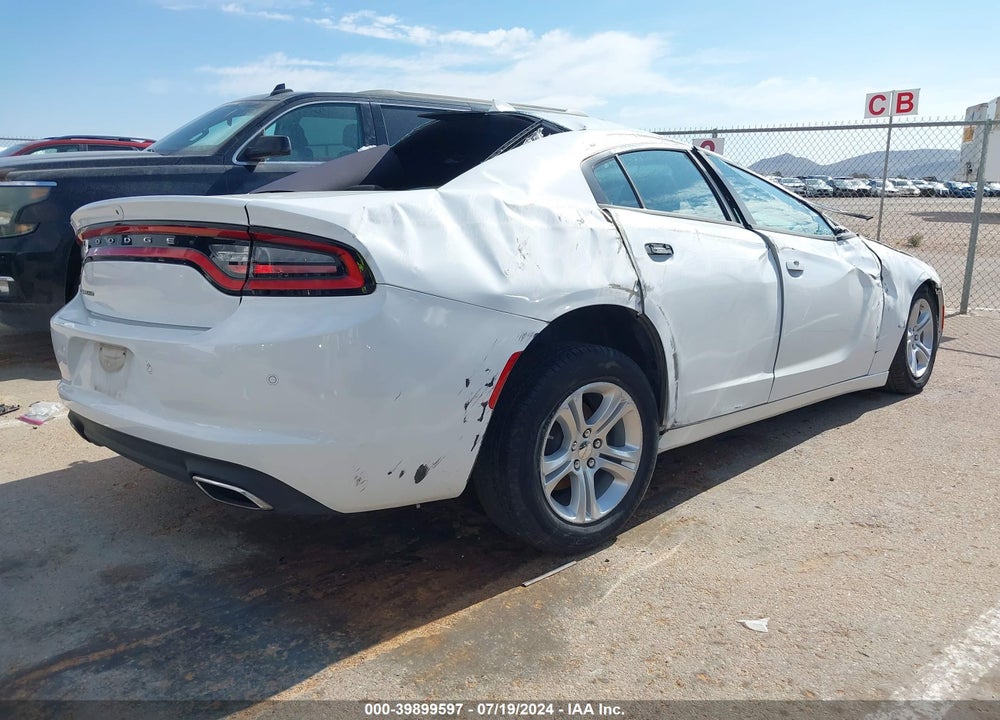 2023 DODGE CHARGER SXT VIN: 2C3CDXBG4PH529059