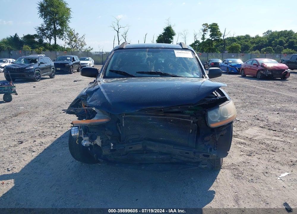 2010 HYUNDAI SANTA FE GLS VIN: 5NMSGDAB9AH414911