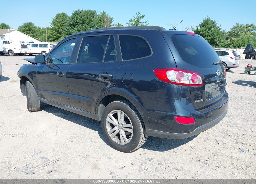 2010 HYUNDAI SANTA FE GLS VIN: 5NMSGDAB9AH414911
