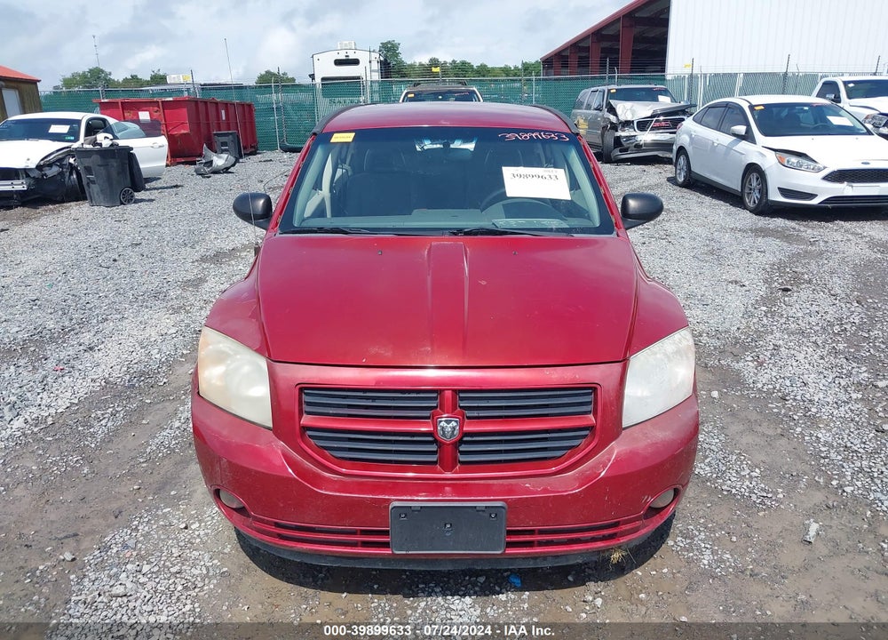 2007 DODGE CALIBER VIN: 1B3HB48B67D126376