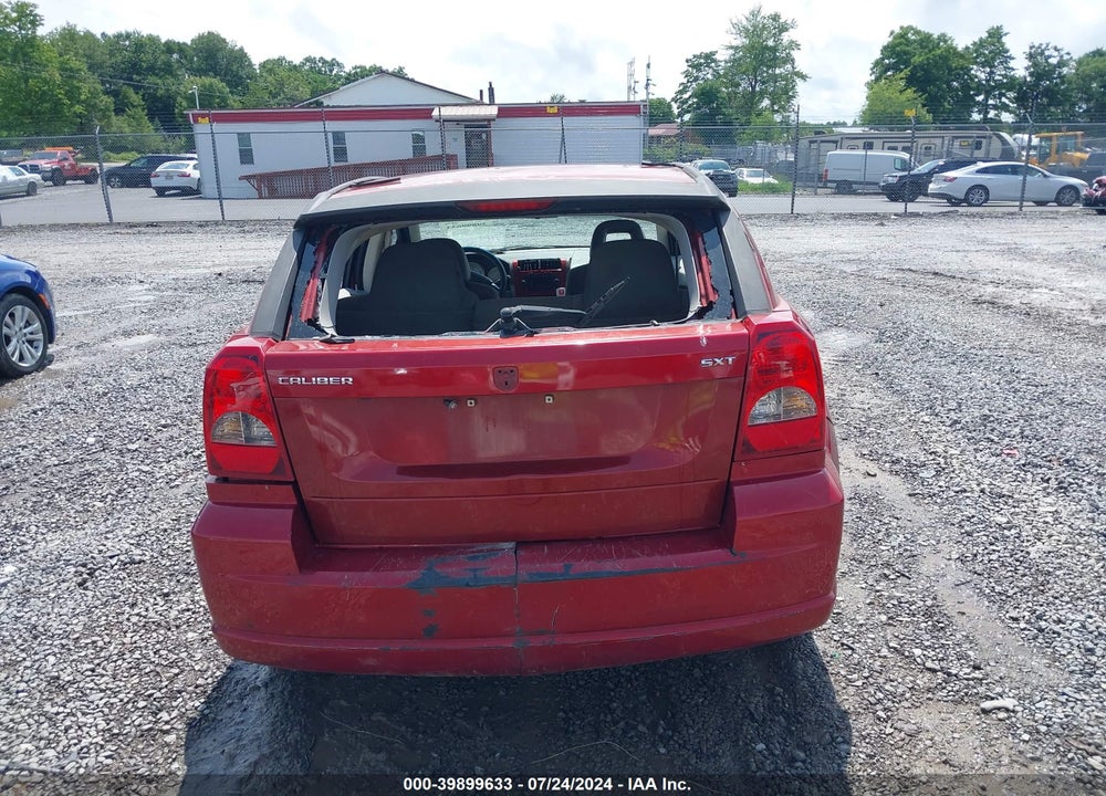 2007 DODGE CALIBER VIN: 1B3HB48B67D126376