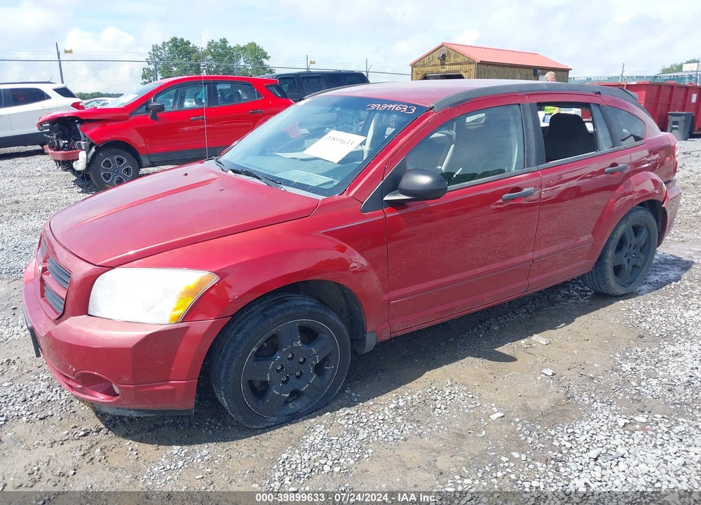 2007 DODGE CALIBER VIN: 1B3HB48B67D126376