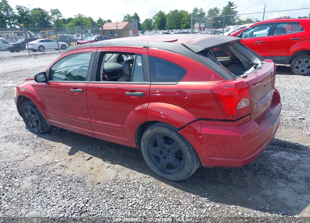 2007 DODGE CALIBER VIN: 1B3HB48B67D126376
