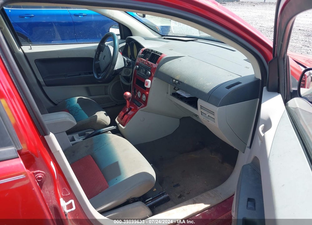 2007 DODGE CALIBER VIN: 1B3HB48B67D126376