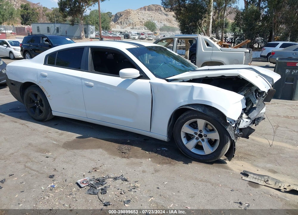 2014 DODGE CHARGER SE VIN: 2C3CDXBG4EH129872