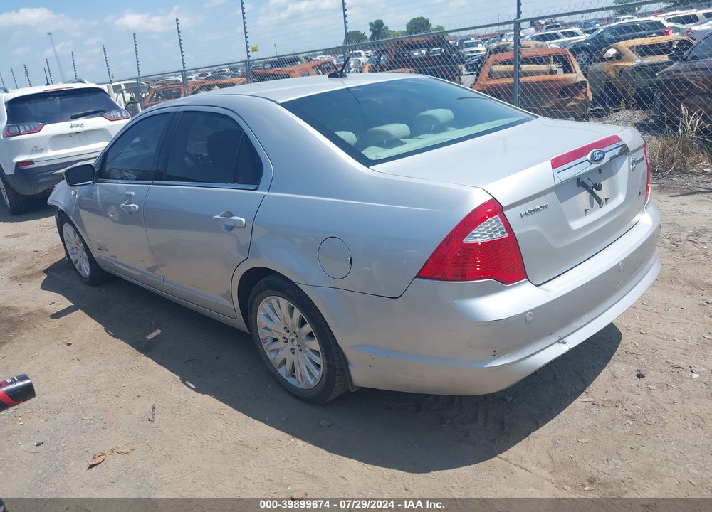2010 FORD FUSION HYBRID VIN: 3FADP0L38AR430224