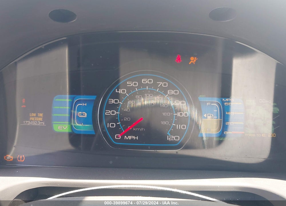 2010 FORD FUSION HYBRID VIN: 3FADP0L38AR430224