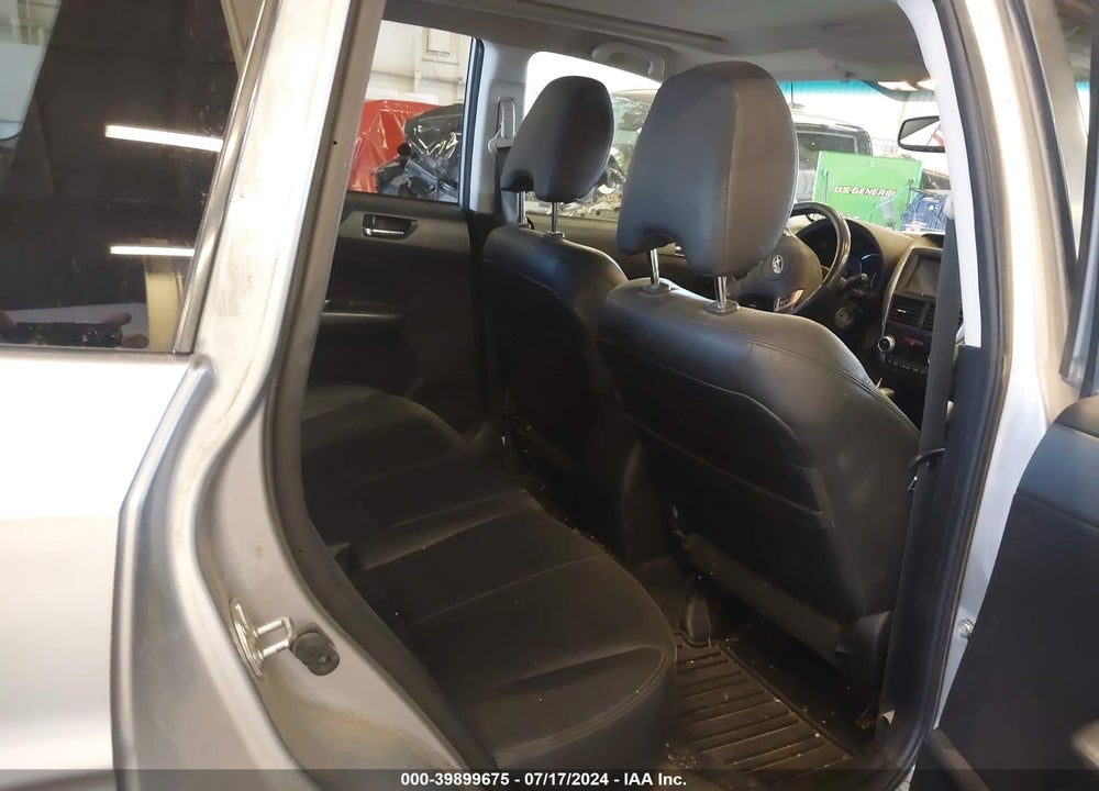 2012 SUBARU FORESTER 2.5XT TOURING VIN: JF2SHGGCXCH429602