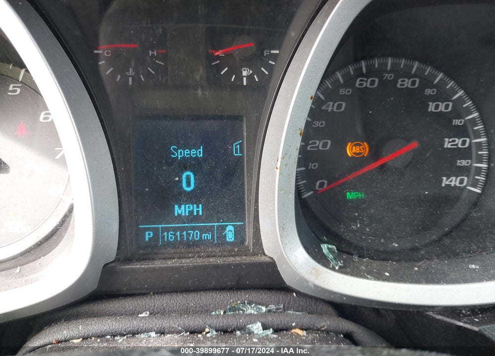 2012 CHEVROLET EQUINOX 1LT VIN: 2GNALDEK9C6240745