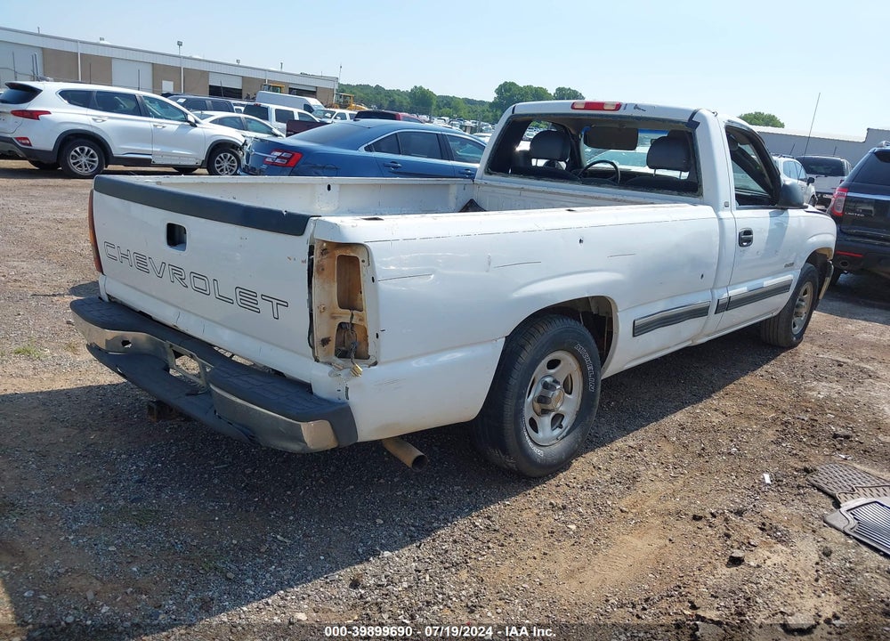 2002 CHEVROLET SILVERADO 1500 VIN: 1GCEC14W62Z191133