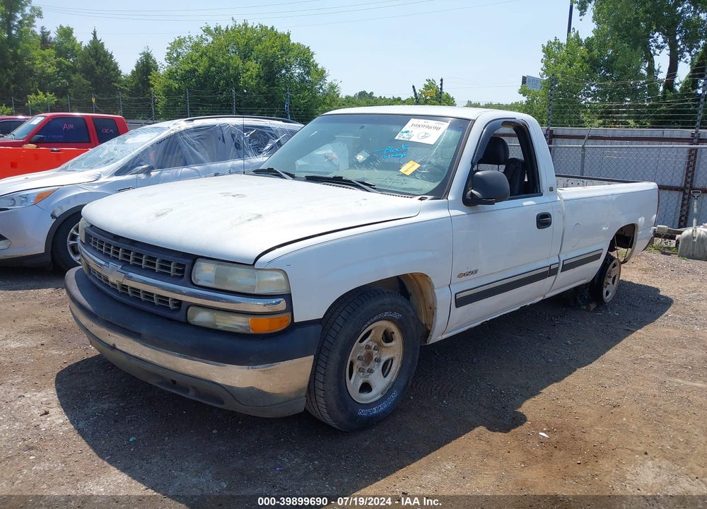 2002 CHEVROLET SILVERADO 1500 VIN: 1GCEC14W62Z191133
