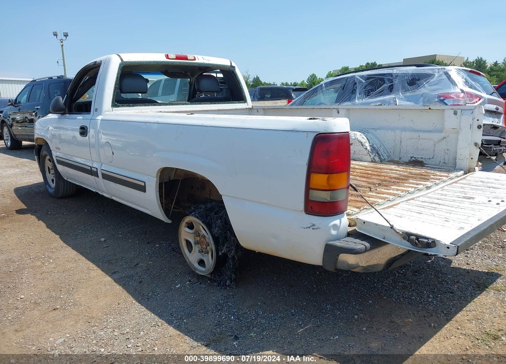 2002 CHEVROLET SILVERADO 1500 VIN: 1GCEC14W62Z191133