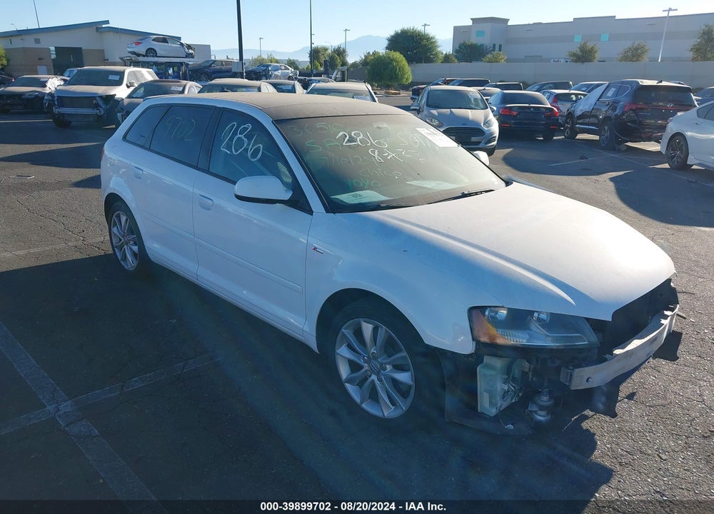 2012 AUDI A3 2.0T PREMIUM VIN: WAUBEAFM7CA080175
