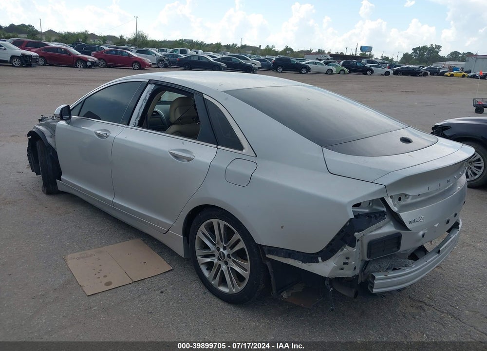 2014 LINCOLN MKZ VIN: 3LN6L2GK0ER806752