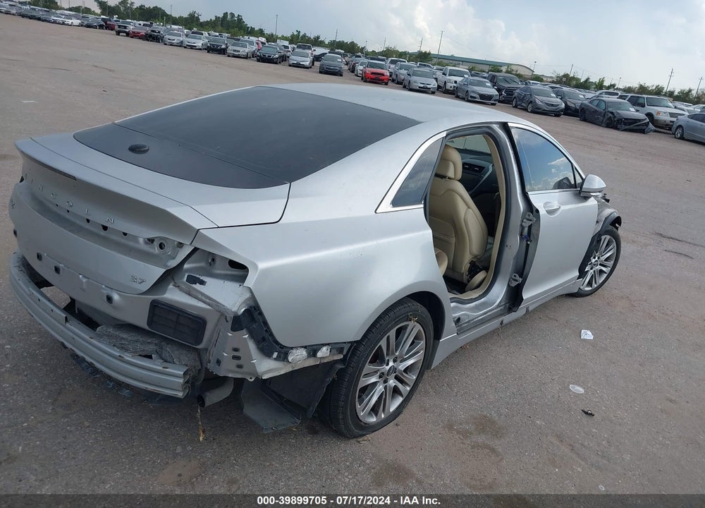 2014 LINCOLN MKZ VIN: 3LN6L2GK0ER806752