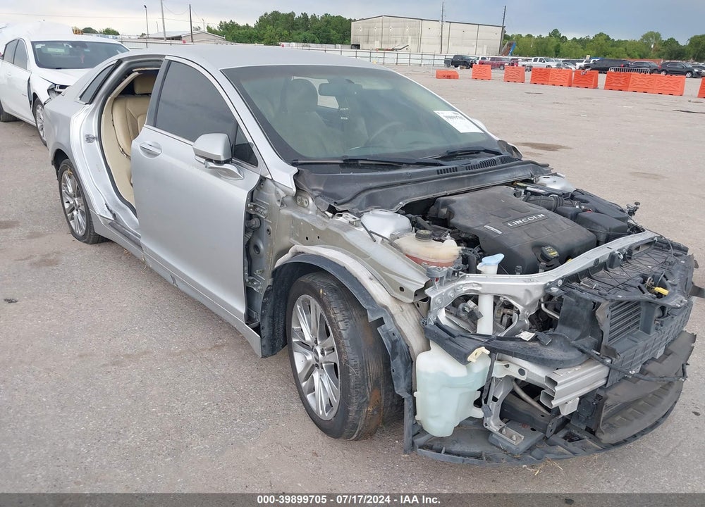 2014 LINCOLN MKZ VIN: 3LN6L2GK0ER806752