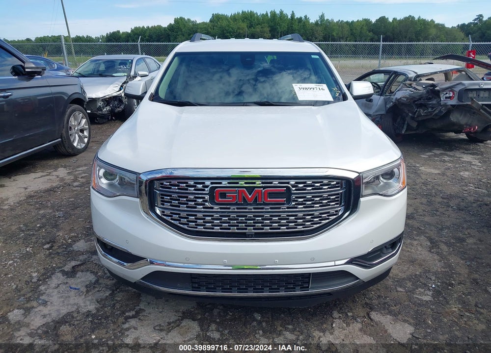 2018 GMC ACADIA DENALI VIN: 1GKKNPLSXJZ120289