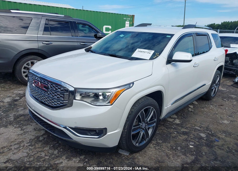 2018 GMC ACADIA DENALI VIN: 1GKKNPLSXJZ120289