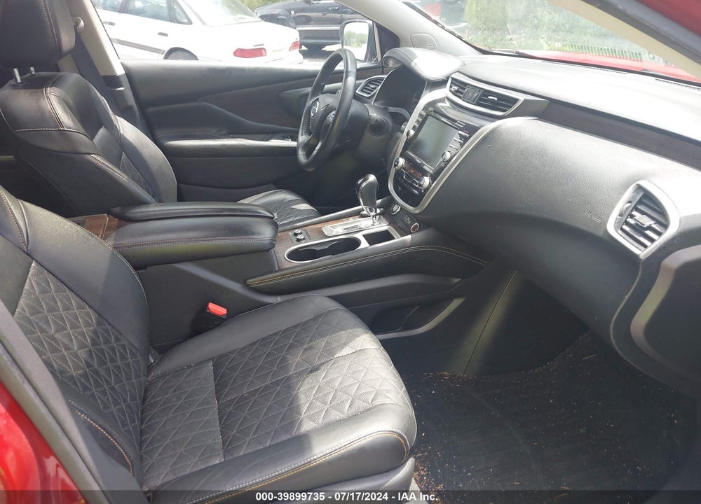 2021 NISSAN MURANO PLATINUM INTELLIGENT AWD VIN: 5N1AZ2DS6MC117812
