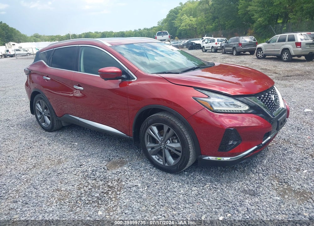 2021 NISSAN MURANO PLATINUM INTELLIGENT AWD VIN: 5N1AZ2DS6MC117812