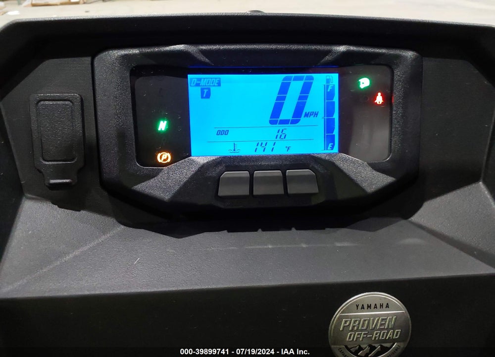 2024 YAMAHA YXF850 VIN: 5Y4AN52Y5RA102673