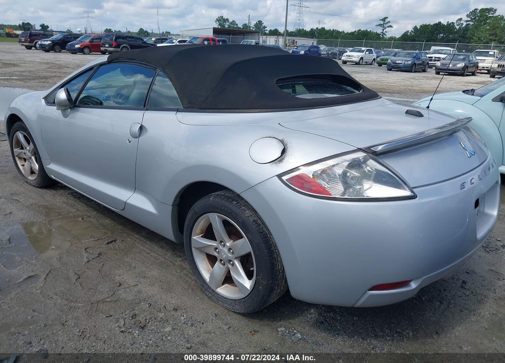 2008 MITSUBISHI ECLIPSE SPYDER GS VIN: 4A3AL25F68E039482