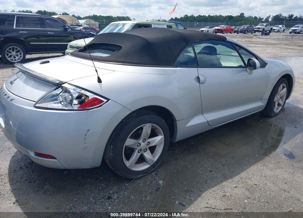 2008 MITSUBISHI ECLIPSE SPYDER GS VIN: 4A3AL25F68E039482