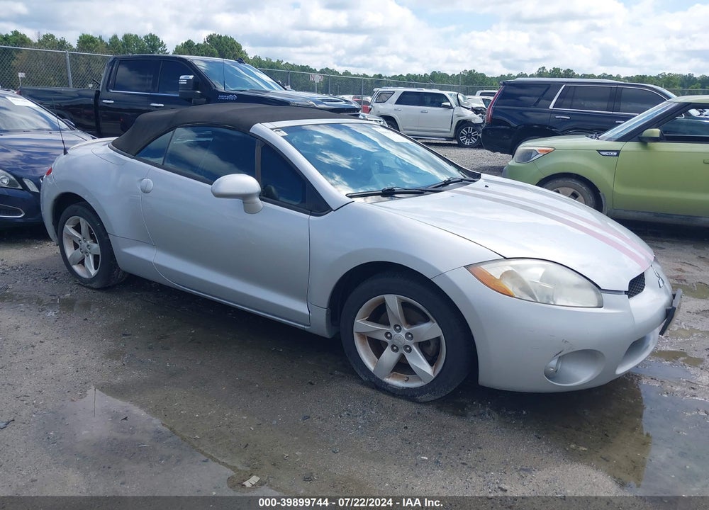 2008 MITSUBISHI ECLIPSE SPYDER GS VIN: 4A3AL25F68E039482