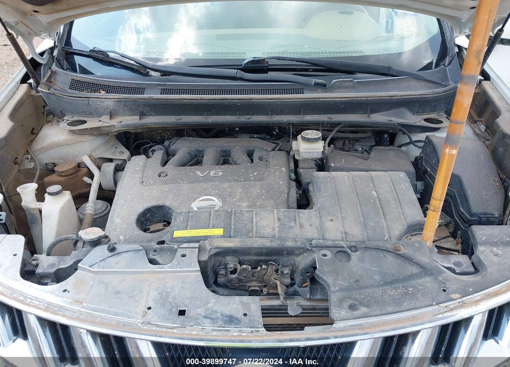 2009 NISSAN MURANO SL VIN: JN8AZ18U09W105188