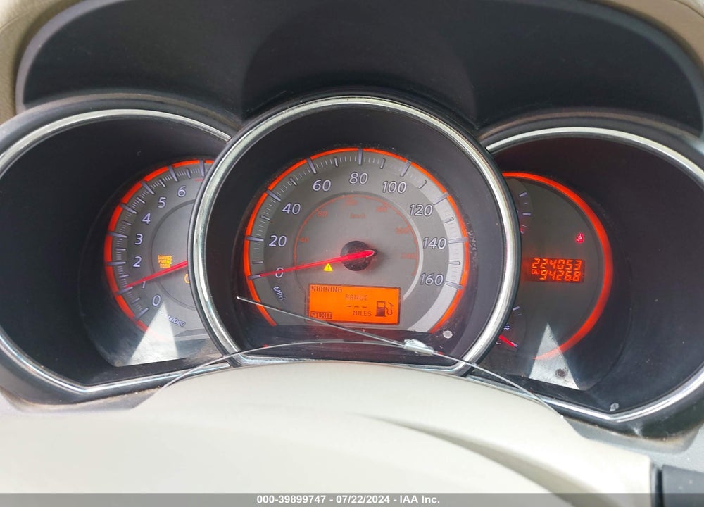 2009 NISSAN MURANO SL VIN: JN8AZ18U09W105188