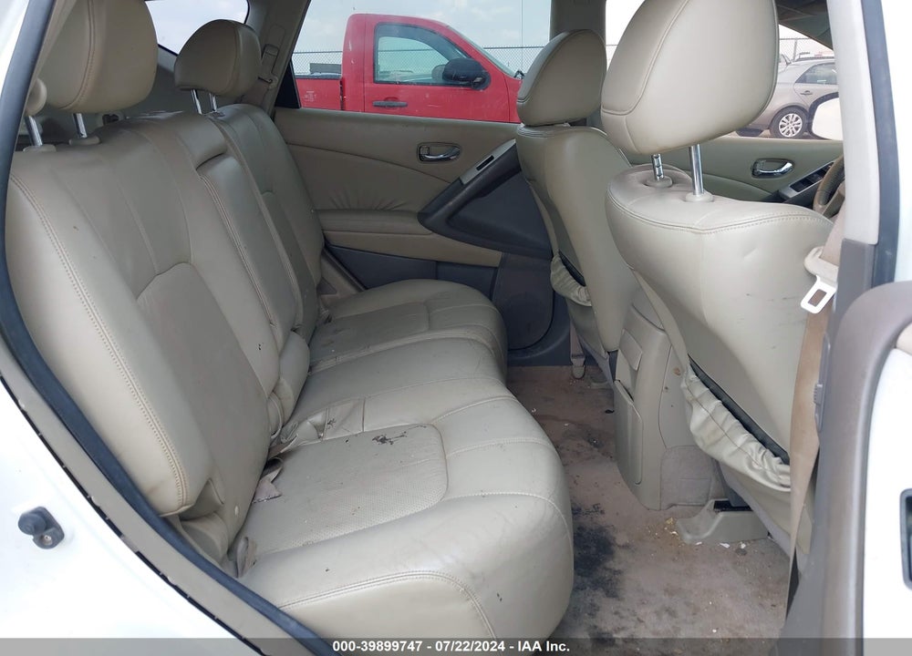 2009 NISSAN MURANO SL VIN: JN8AZ18U09W105188