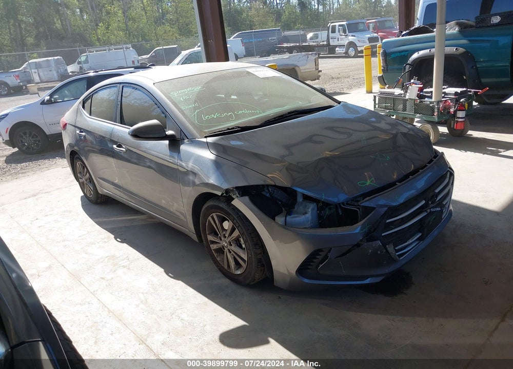 2018 HYUNDAI ELANTRA SEL VIN: 5NPD84LF8JH385149