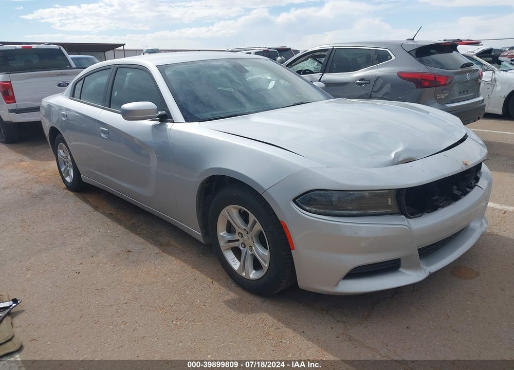 2022 DODGE CHARGER SXT RWD VIN: 2C3CDXBG4NH255214