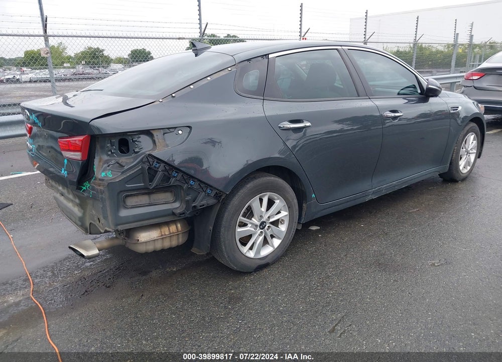 2016 KIA OPTIMA LX VIN: KNAGT4L31G5070703