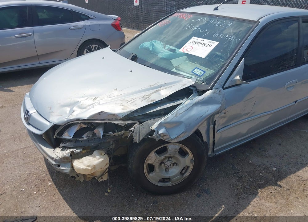 2005 HONDA CIVIC HYBRID VIN: JHMES96645S020889