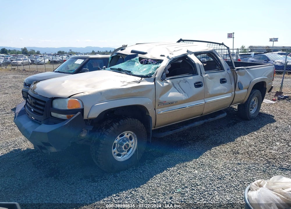 2004 GMC SIERRA 2500HD SLE VIN: 1GTHK23154F145034