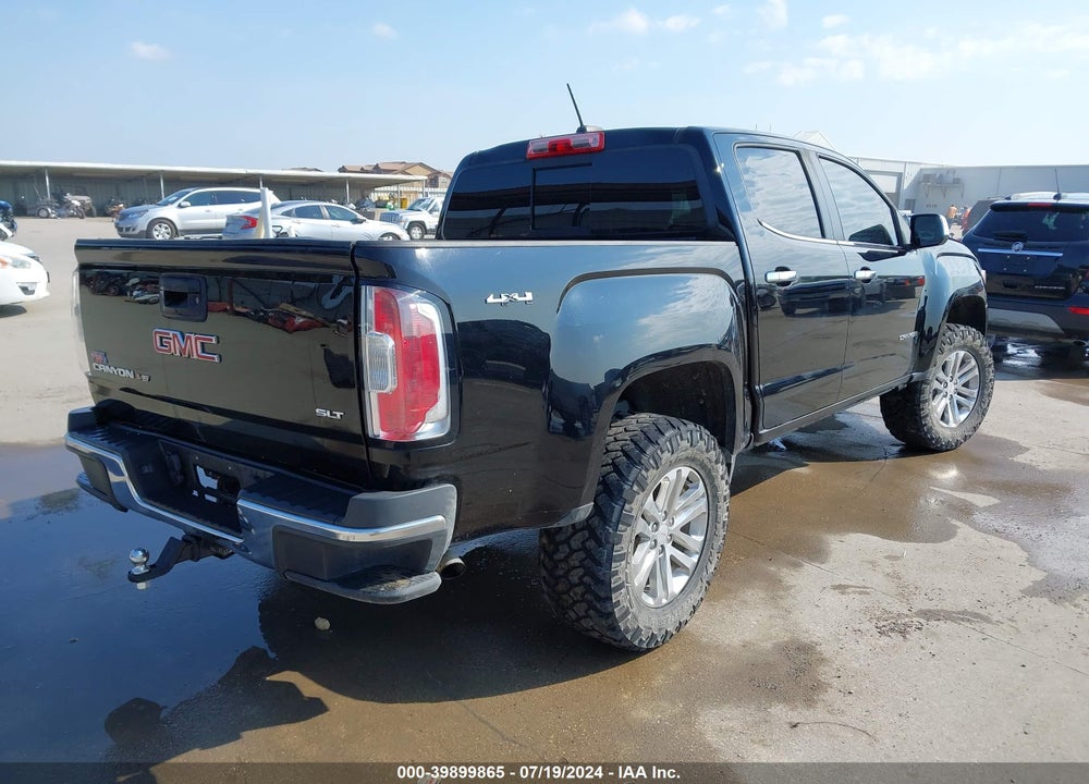 2018 GMC CANYON SLT VIN: 1GTG6DEN3J1176299