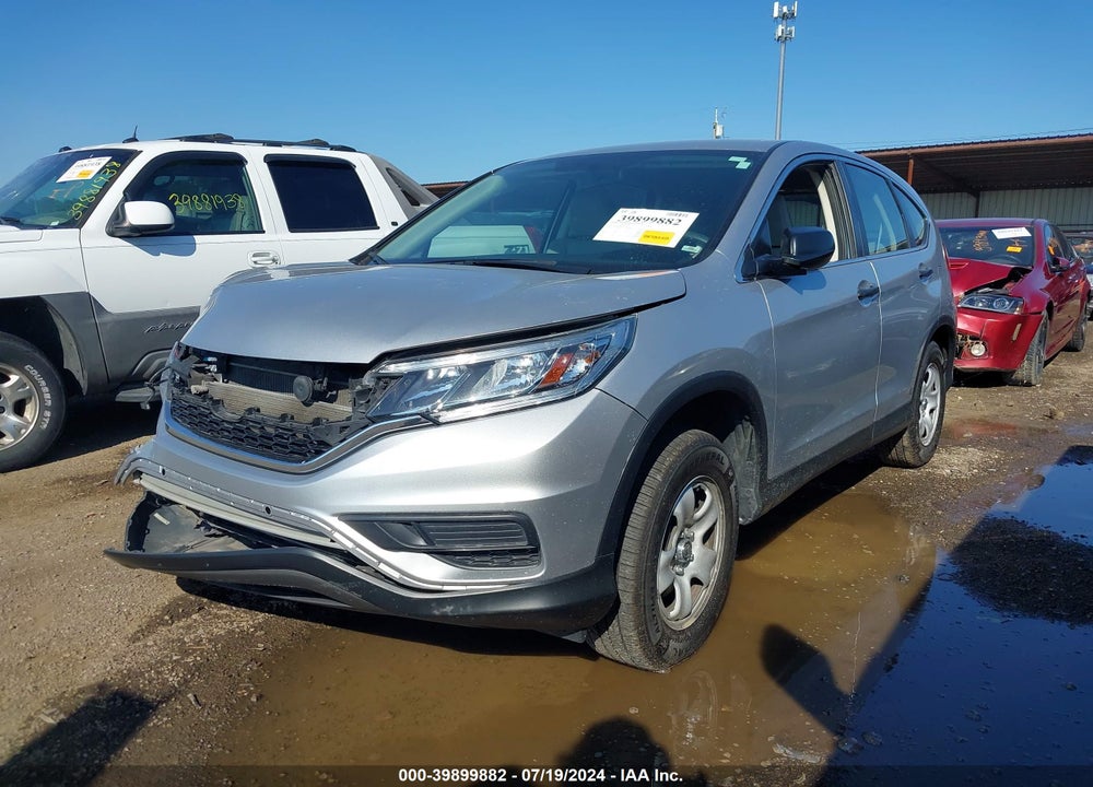 2015 HONDA CR-V LX VIN: 5J6RM4H39FL077422