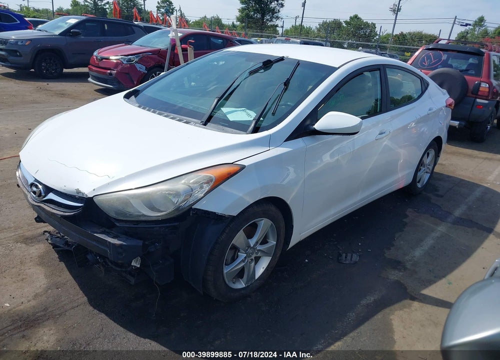 2013 HYUNDAI ELANTRA GLS VIN: 5NPDH4AEXDH306076