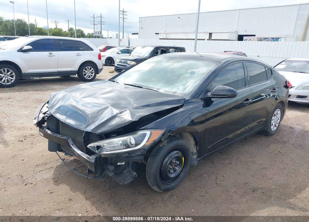 2017 HYUNDAI ELANTRA SE VIN: 5NPD74LF7HH129808