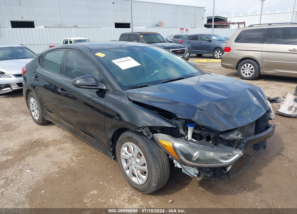 2017 HYUNDAI ELANTRA SE VIN: 5NPD74LF7HH129808