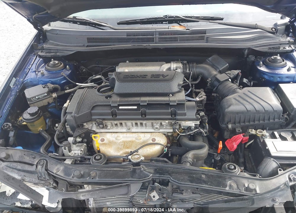 2007 KIA SPECTRA EX VIN: KNAFE121275477207